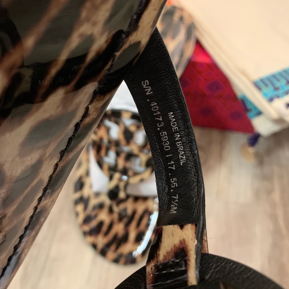 Tory Burch Natural Leopard Miller Patent Leather - Picture 6 of 6